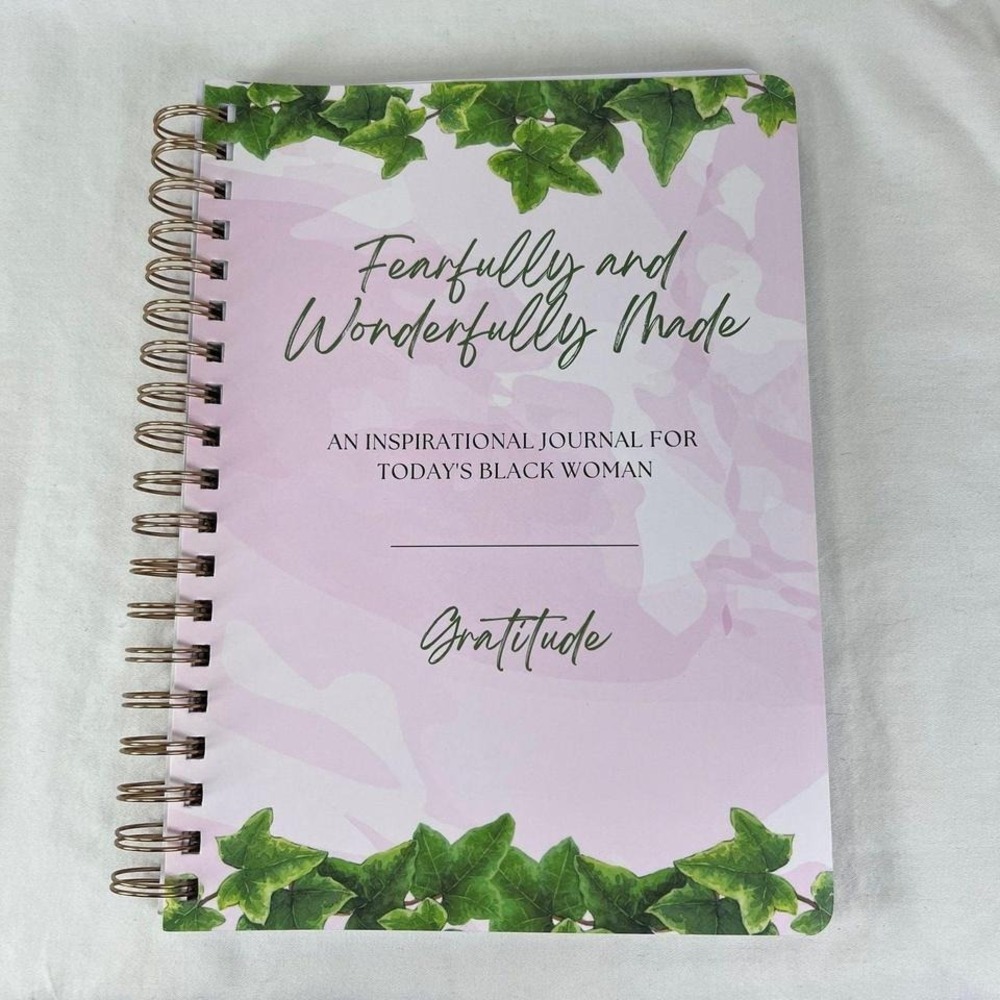 D3 Collections Inspirational Journal Womens OS Pink New Gratitude Ivy Spiral